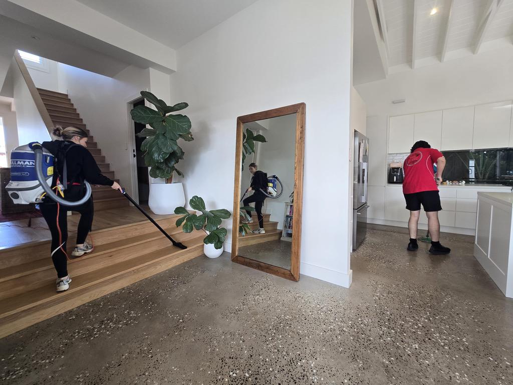 Whole-home clean in action